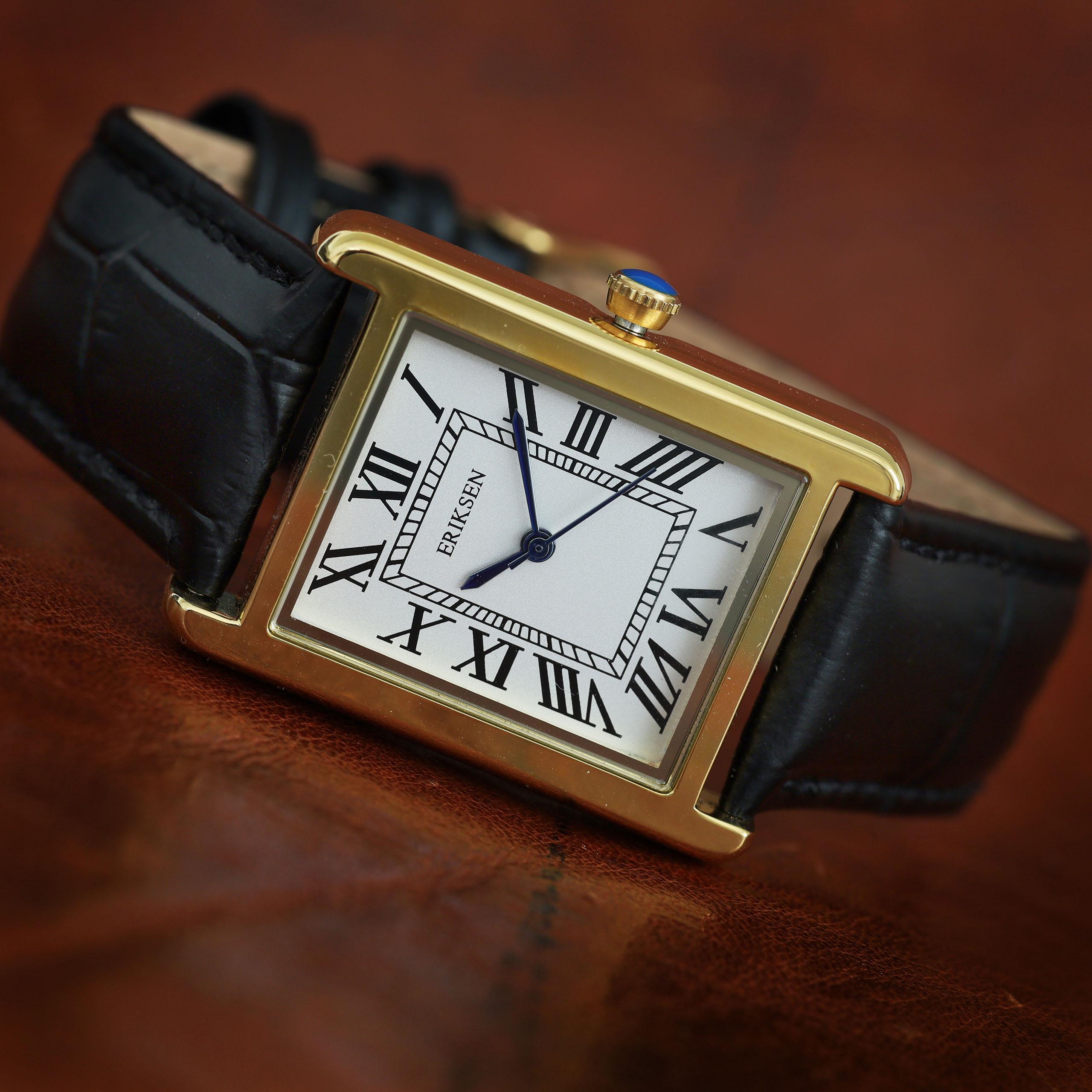 Ladies Chatsworth Gold – Black Strap 