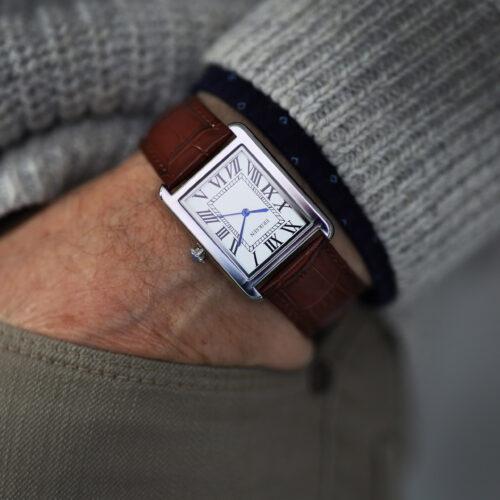 Mans-Chatsworth-Silver-Watch-–-Brown-Strap-4
